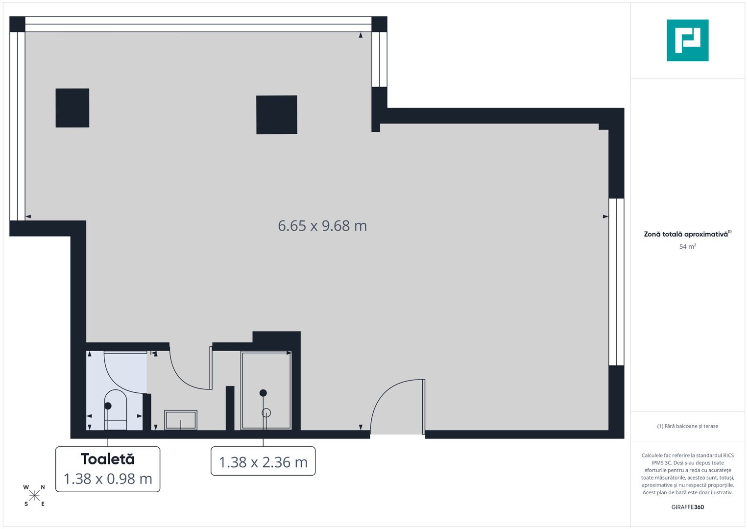 Spațiu birouri de 45 mp, zona Aradului - Poză 6