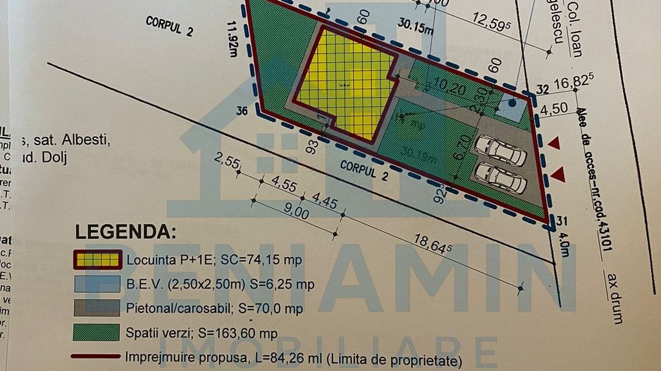Teren Intravilan cu Autoriztie de Constructie Valabila-Albesti - Poză 6