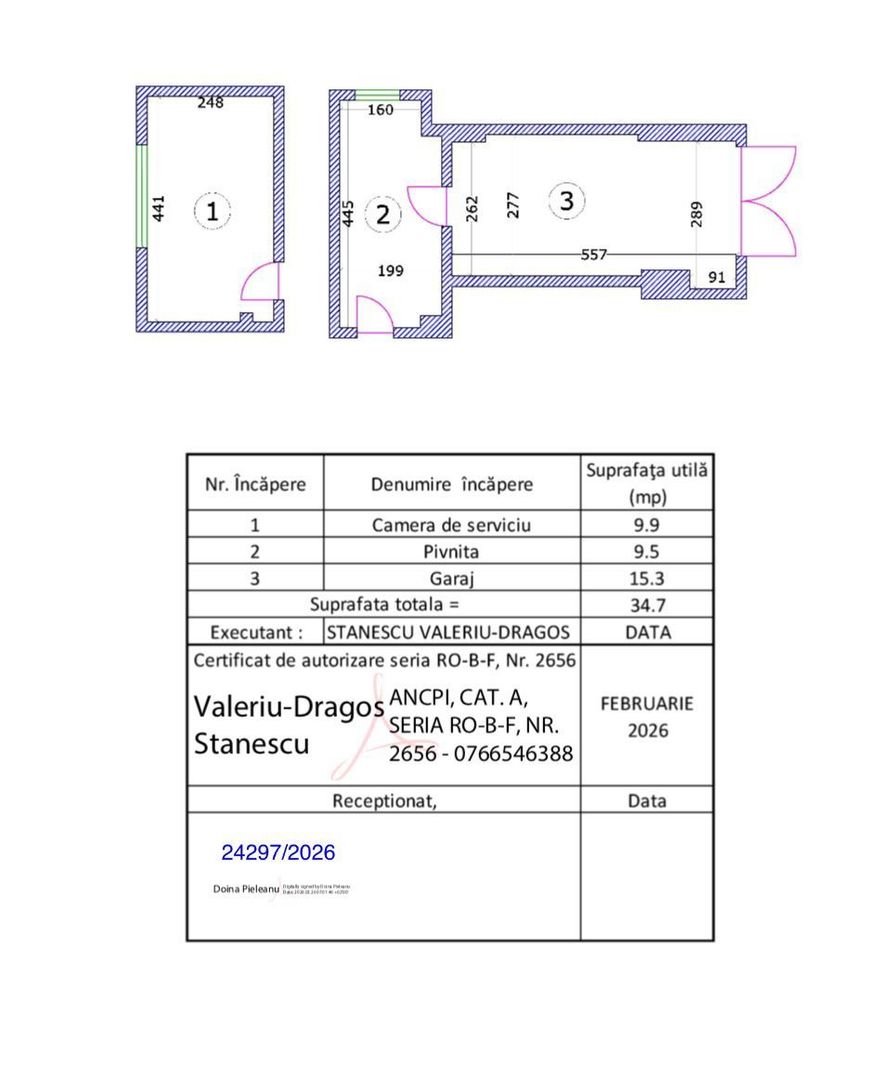 APARTAMENT EXCLUSIVIST ‖ 4 CAMERE ‖ GARAJ + BOXA ‖ - Schiță 18