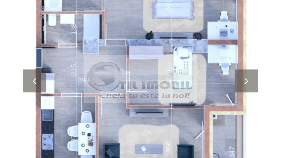 Apartament 3 camere, decomandat, 79.24mp Copou-Comision 0% - Poză 2