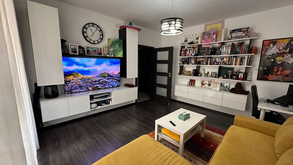 Apartament cu 3 camere, situat intr-un loc nou+ 2 locuri de parcare+ boxa - Poză 2