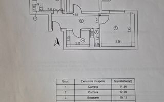 Apartament 2 camere decomandat – Drumul Taberei | 56 mp | Etaj 3 | Bloc 1982 - Poză 8