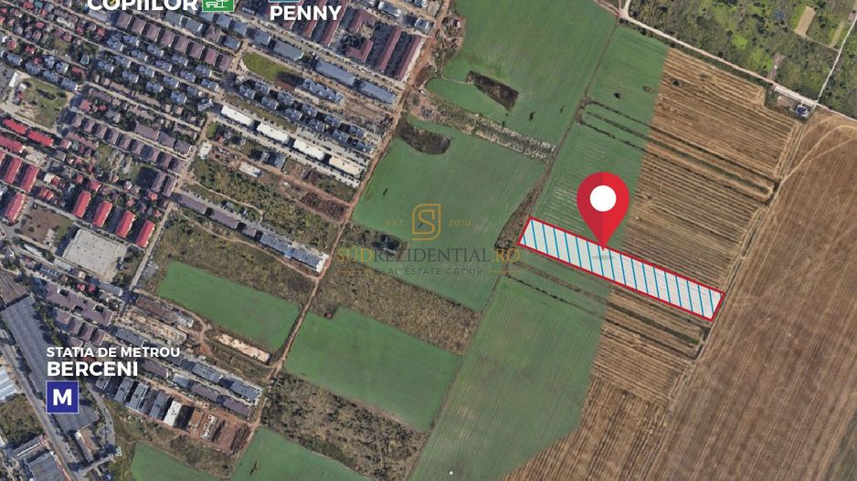 Lot de teren, Popesti-Leordeni, metrou Berceni, ideal investitie - Poză 4