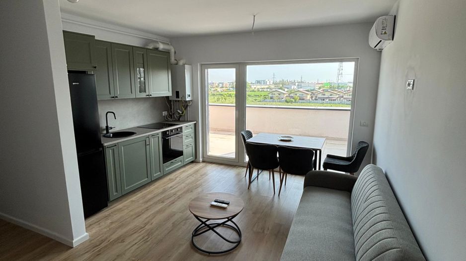 Apartament 2 camere, Zona Mehala, Mobilat, Utilat, Bloc nou, Loc parcare in CF - Poză 1