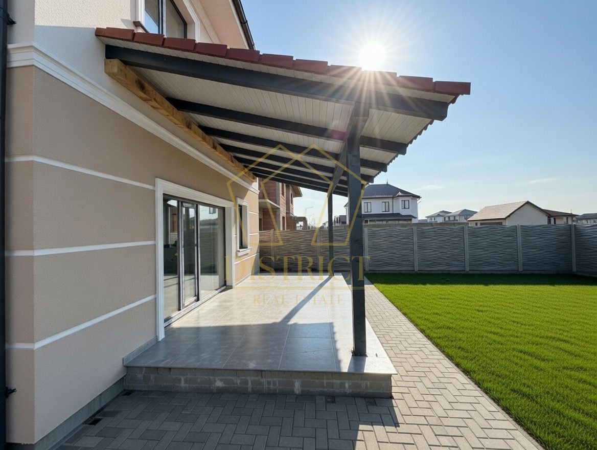 Duplex despartit prin camera tehnica, 5 camere, asfalt | Giarmata Vii - Poză 13