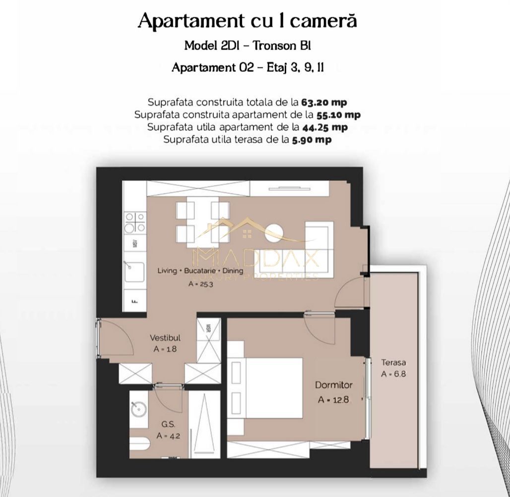 Proiect rezidențial // Apartamente 1-5 camere // Finalizare 2026 - Poză 21