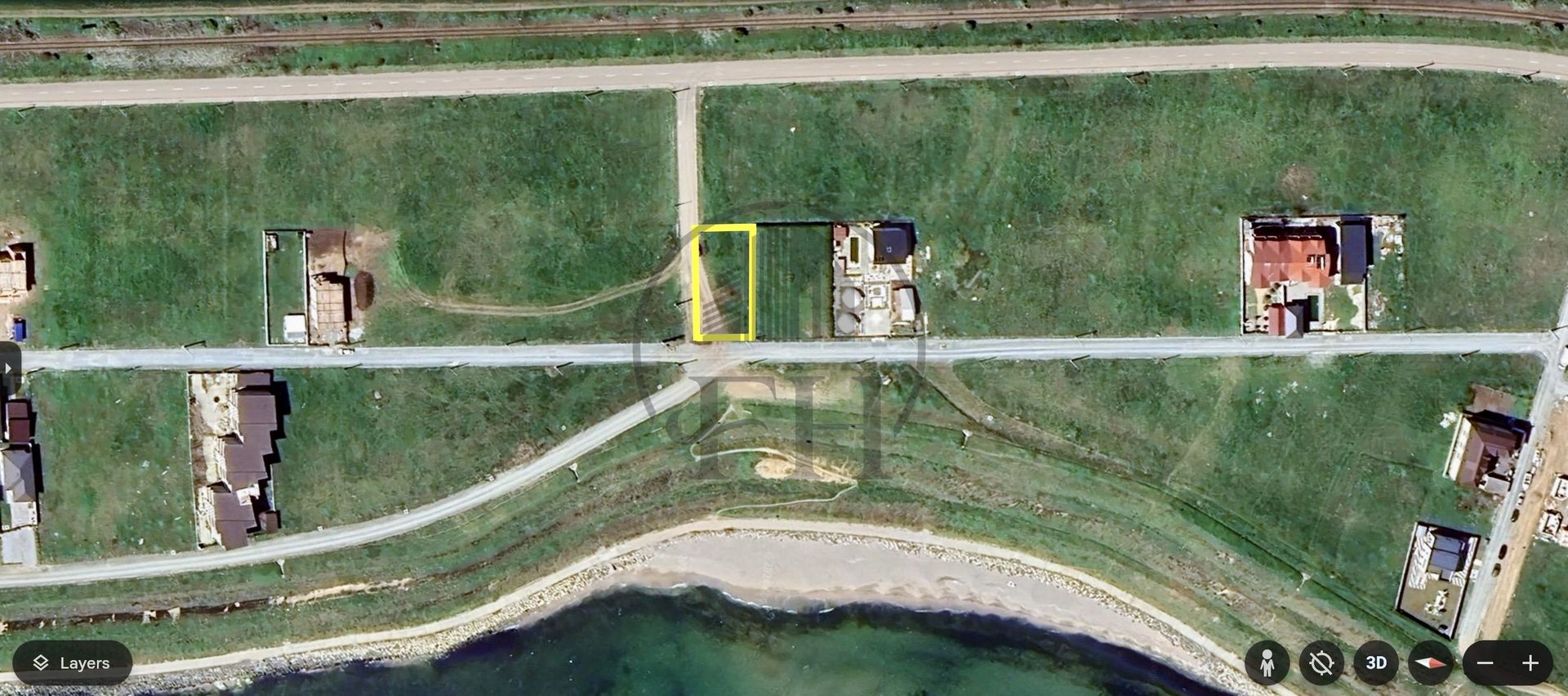 Teren intravilan de vanzare Costinesti, prima linie la mare - Poză 2