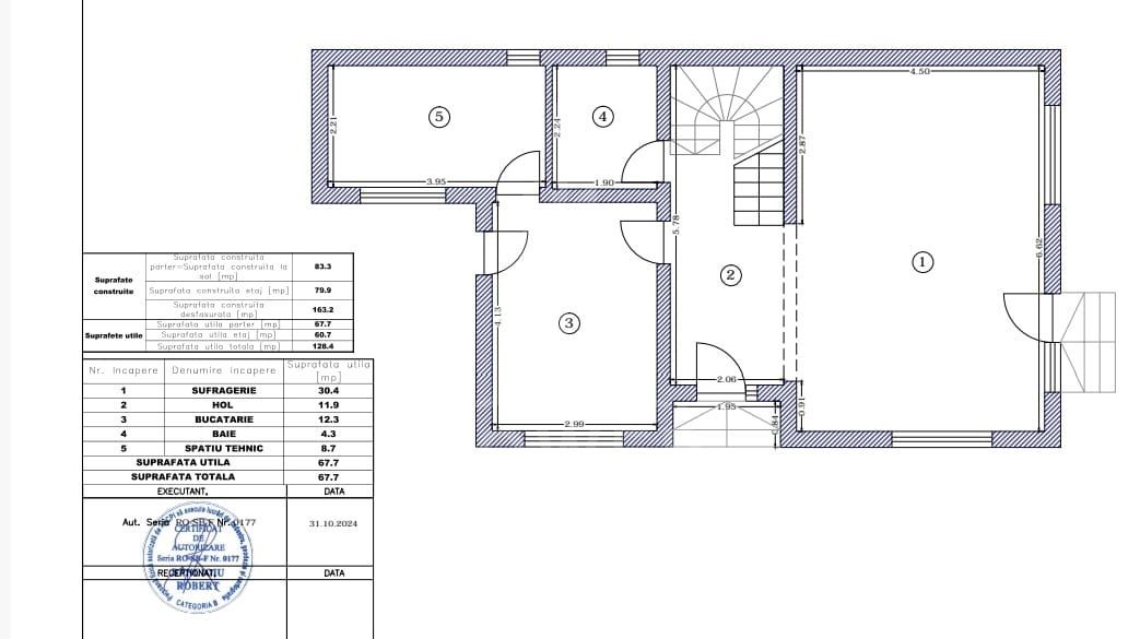 Casa de vanzare la Poplaca . Comision 0% - Poză 9
