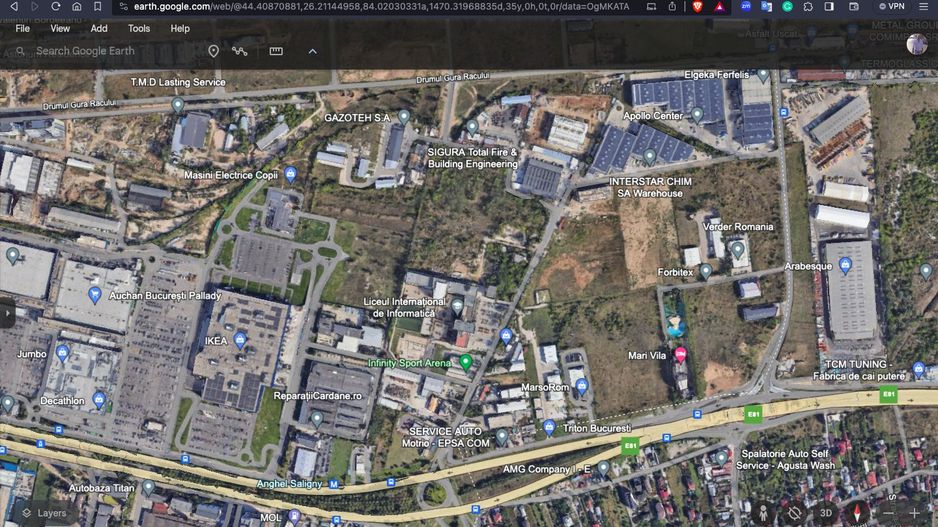 Teren intravilan 62.265 mp PUZ zona Pallady IKEA str. Balta Albina - Poză 11