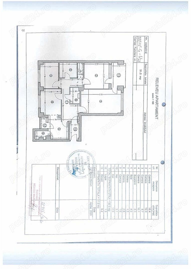 Apartament 4 camere Decomandat Strada Traian- Calea Mosilor - Poză 8
