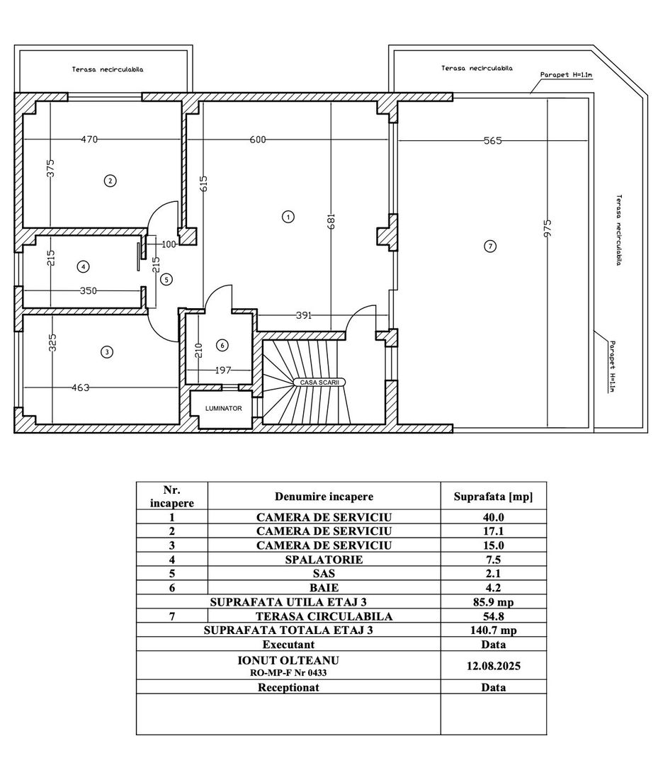 BLOC BOUTIQUE | 5 APARTAMENTE | BLOC 2002 - Schiță 13