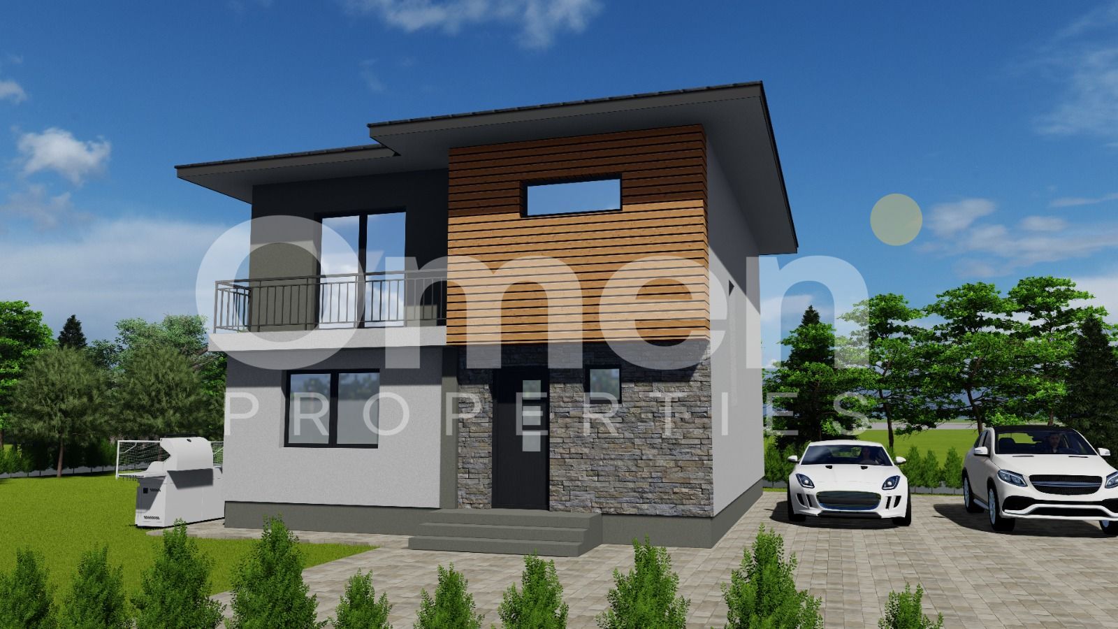 Casa la rosu 5 camere, 119 mp utili de vanzare in Ocolis - Poză 3