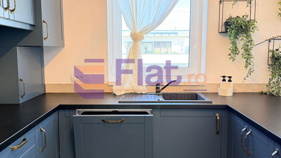 Penthouse de închiriat | 2 camere | Coresi – Tractorul | Terasă 50 mp - Poză 8