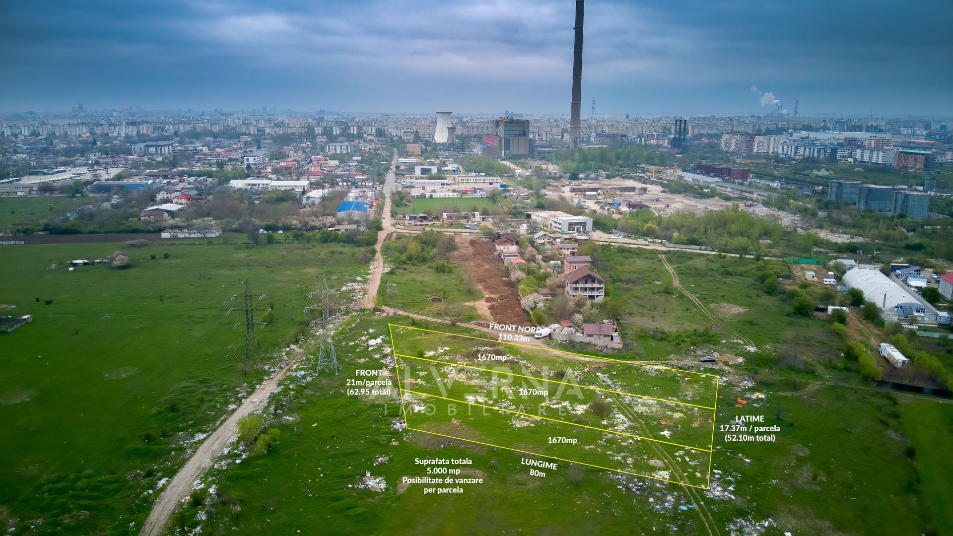 Teren intravilan constructii 5000mp - Str. Pogoanelor - Metalurgiei - Poză 1