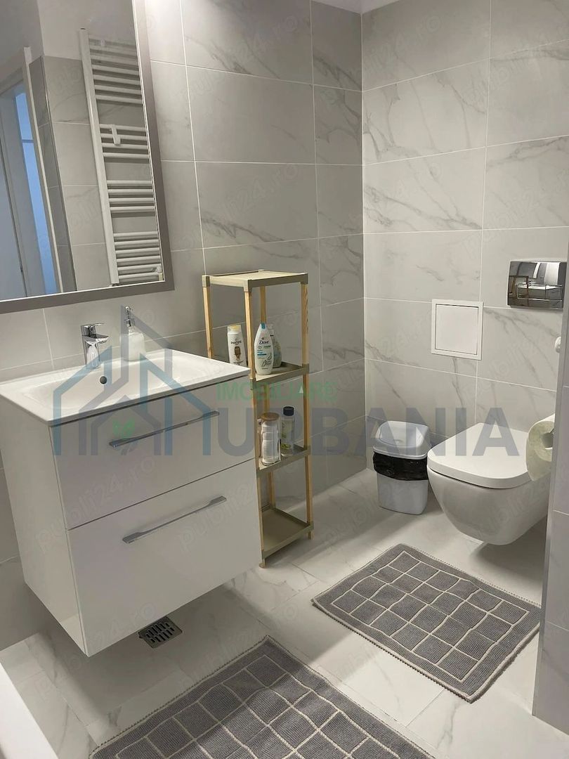 Apartament 1 cameră, Unirea Towers, decomandat, mobilat și utilat, 44 mp, loc de parcare subteran inclus - Poză 7