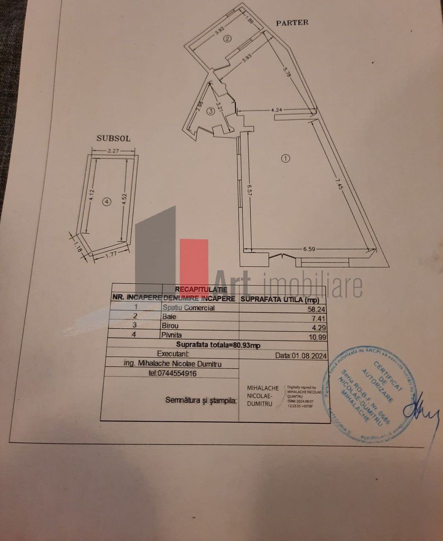 Spatiu comercial de inchiriat in zona Piata Matache/Gara de Nord/ Zona Buzesti - Poză 7