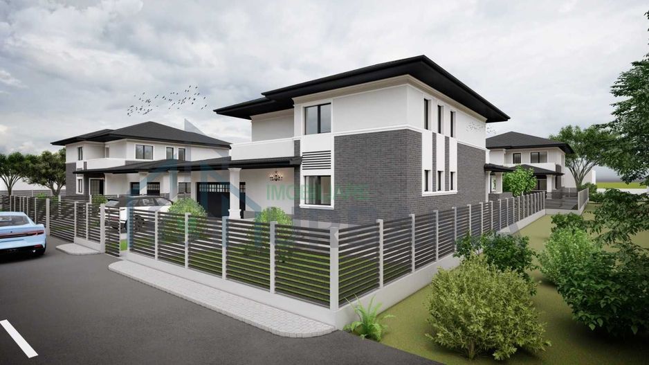 Teren intravilan în Bucium, Iași, cu autorizatie de construire pentru 4 case individuale - Poză 1