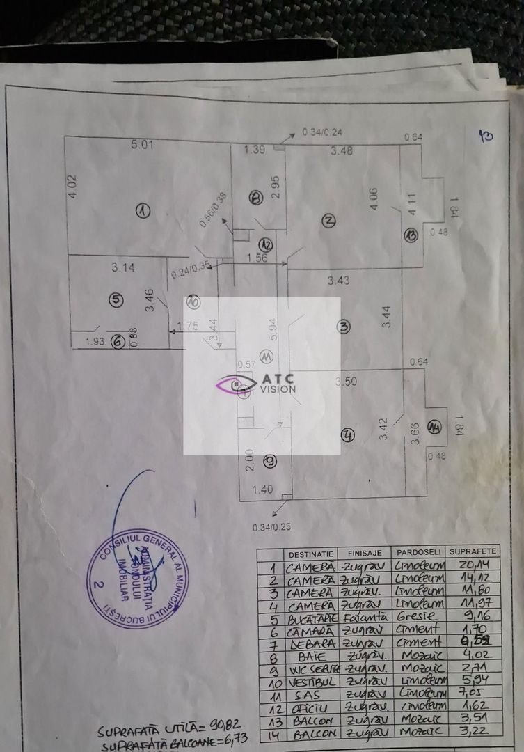 Apartament 4 camere - Ileana Cosanzeana - Parc Sebastian - Etaj 3 - Poză 1