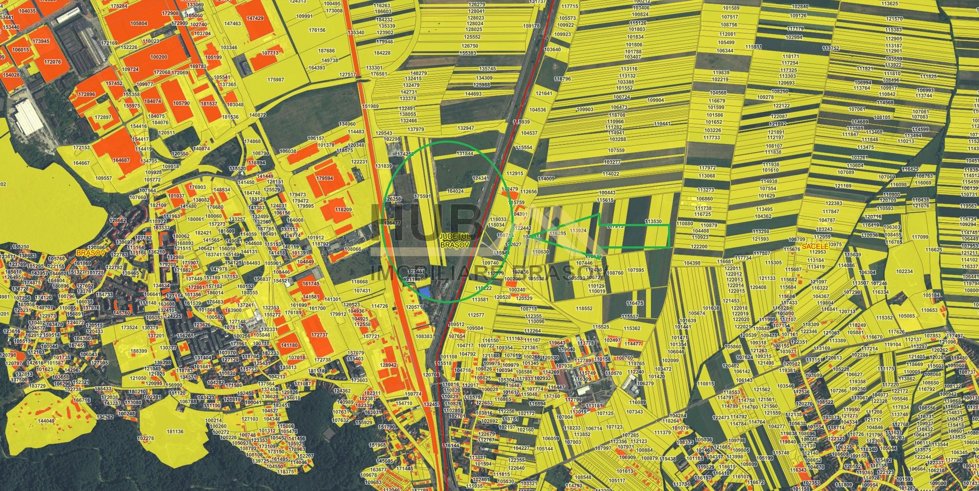 Teren Industriala 22.116 mp - zona Uzina 2 cu PUZ | Strada Timisul Sec - Poză 5