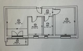 Calea Urseni | 2 Camere | Loc de parcare | Mobilat si Utilat - Poză 22