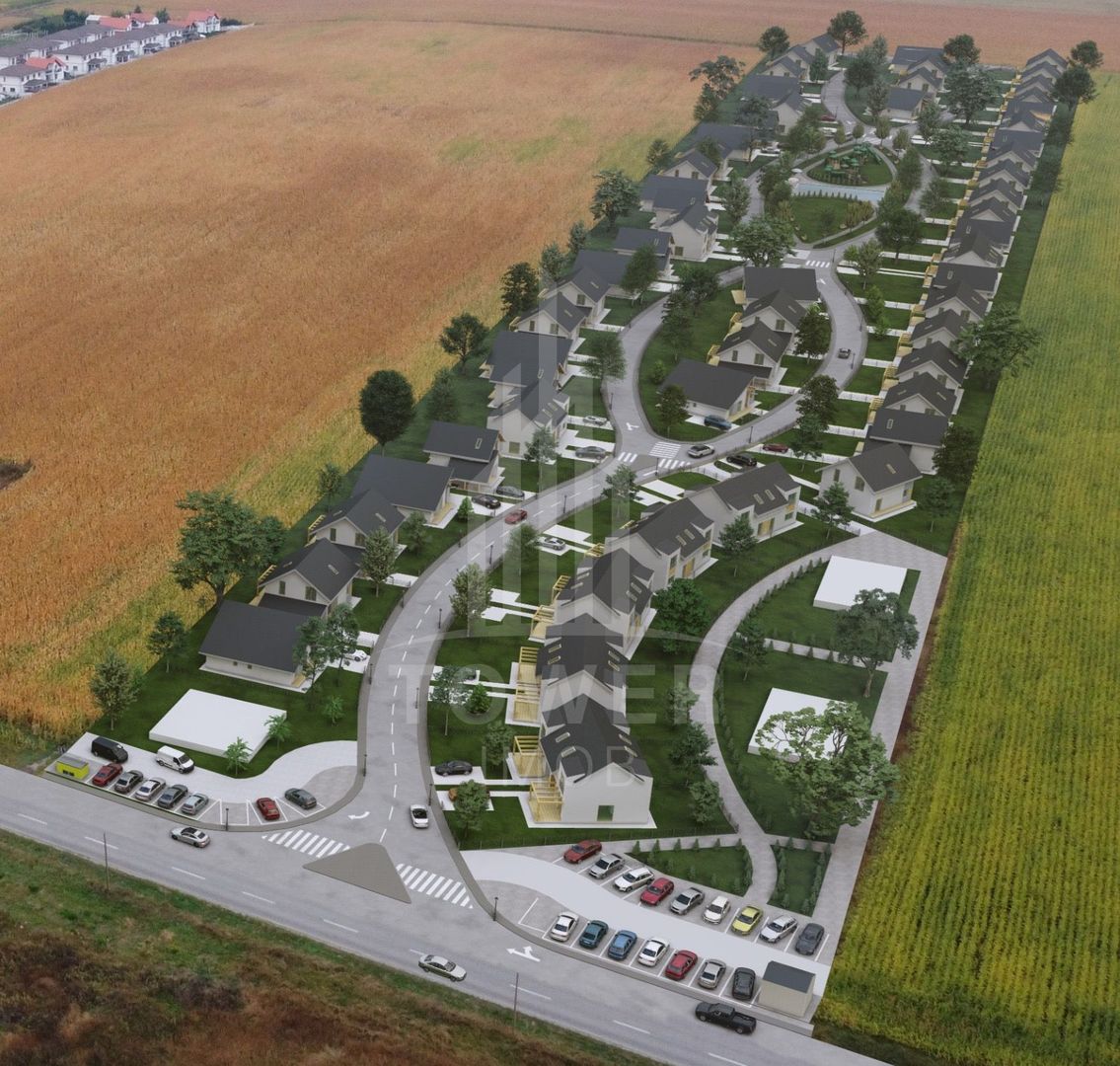 De vânzare case independente energetic într-un cartier liniștit - Poză 11