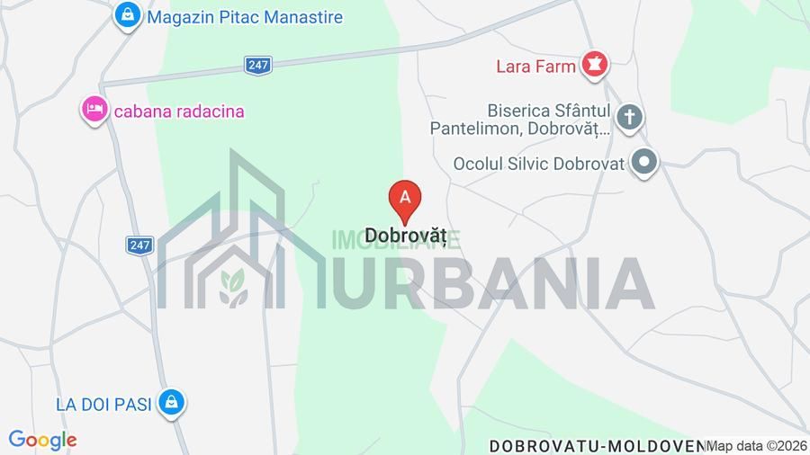 Teren intravilan de vânzare în comuna Dobrovat - Poză 1
