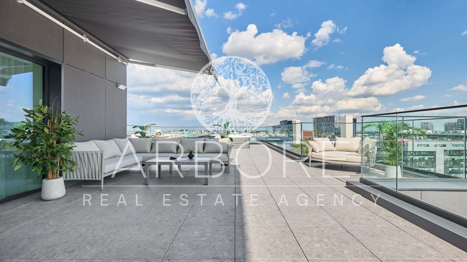 Penthouse premium whit 4 rooms ,111 sqm+terrace 90 sqm | Bucharest - Poză 13