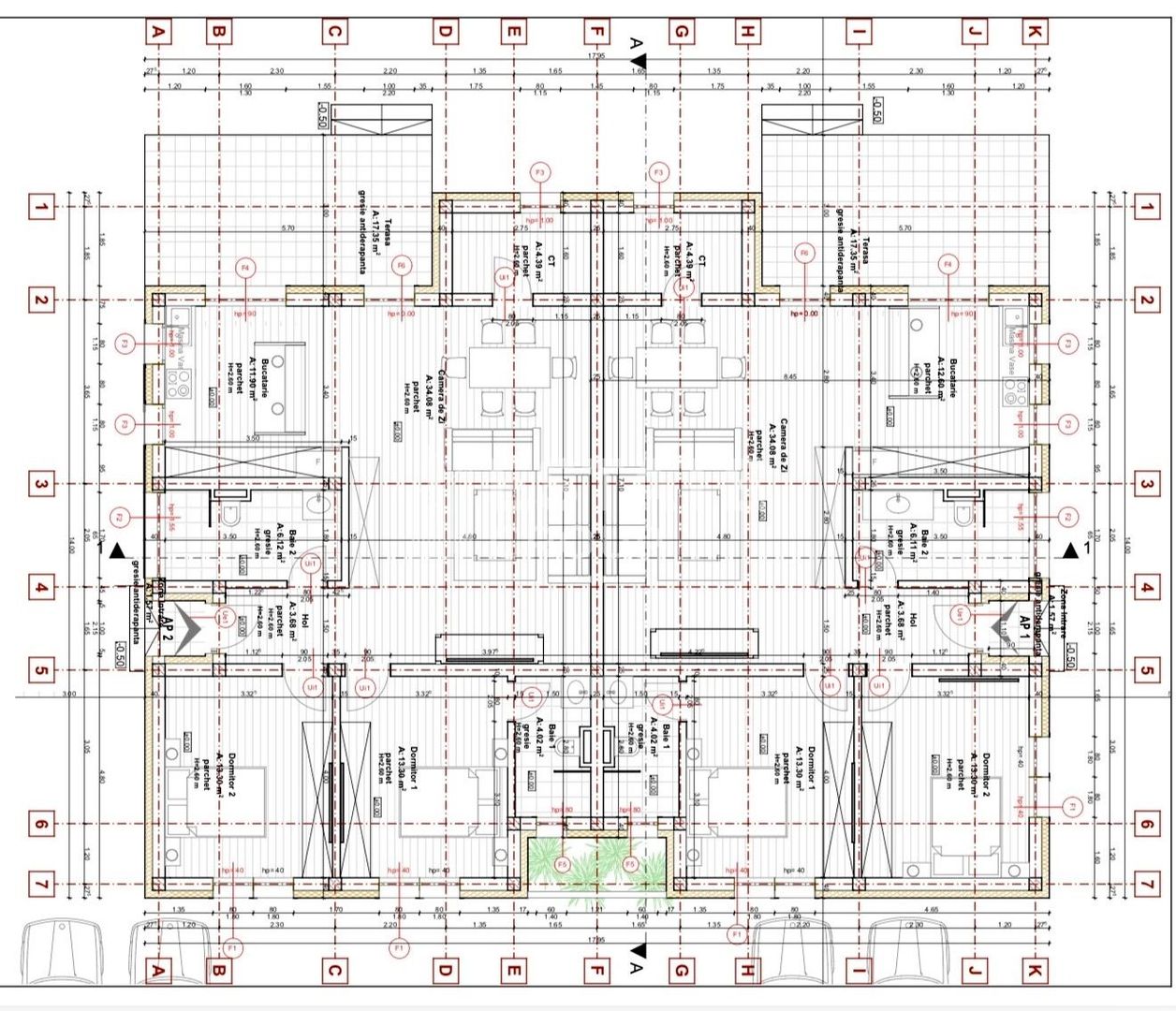 Duplex cu 3 camere in Mosnita Noua - Poză 7