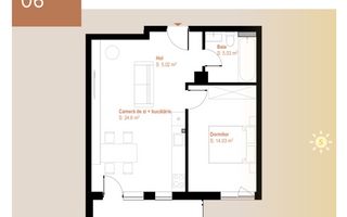 Apartament 2 camere finalizat cu CF, constructie noua, zona Vivo - Poză 12