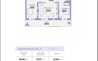 Apartament 3 camere I Prima Închiriere I  Iancu Nicolae - Poză 7