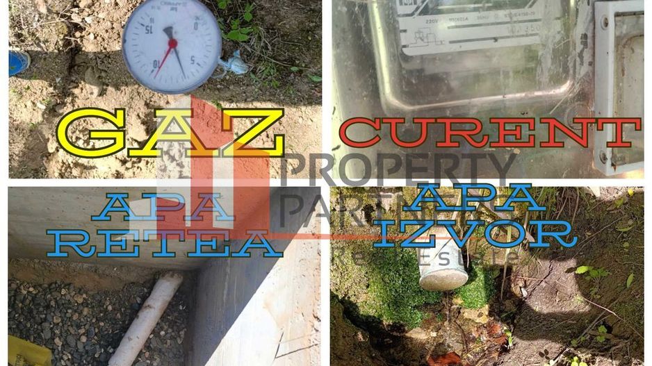 Teren 1.750 mp Bran – Poarta | Autorizație casă + anexă | Utilități complete - Poză 2