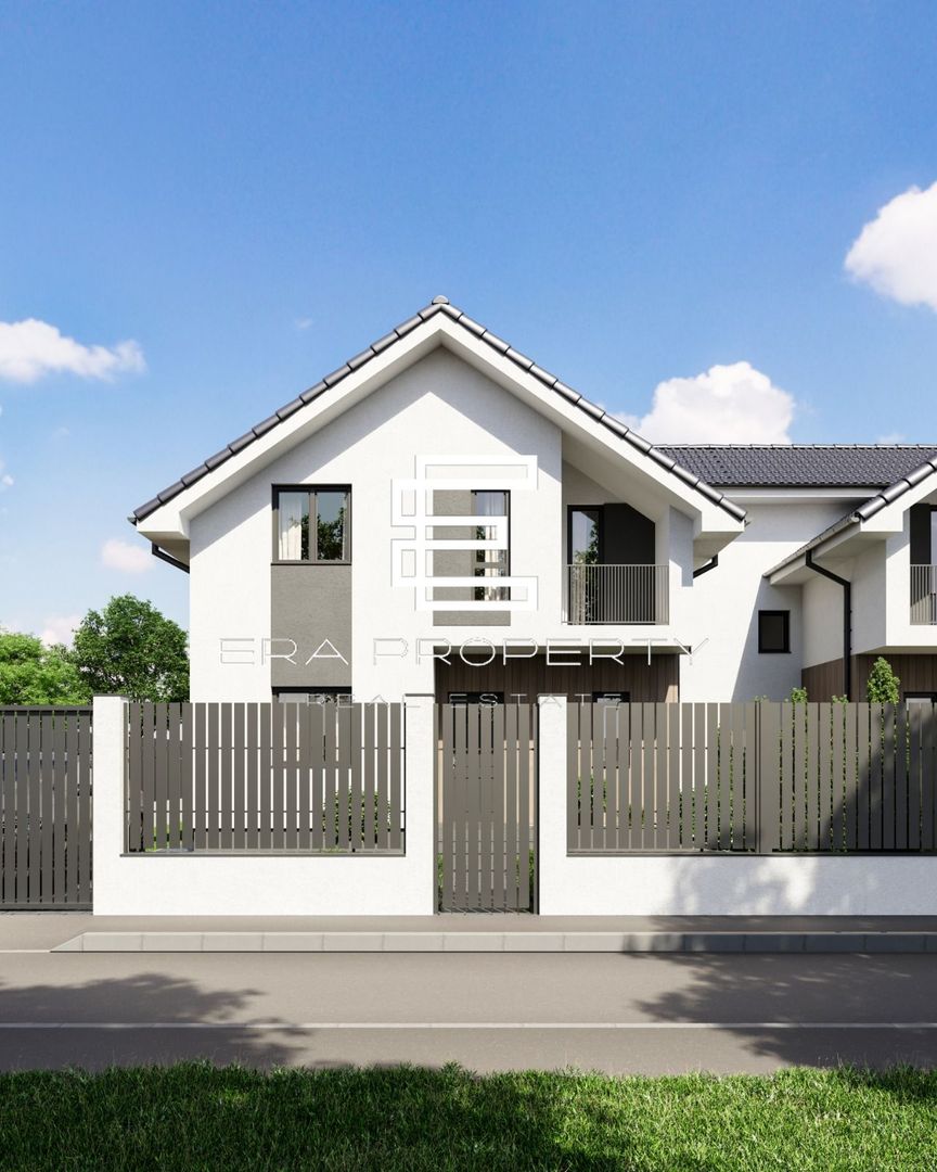 Casă nouă, 5 camere, terasă 22 mp, teren 340 mp – Șura Mare - Poză 4