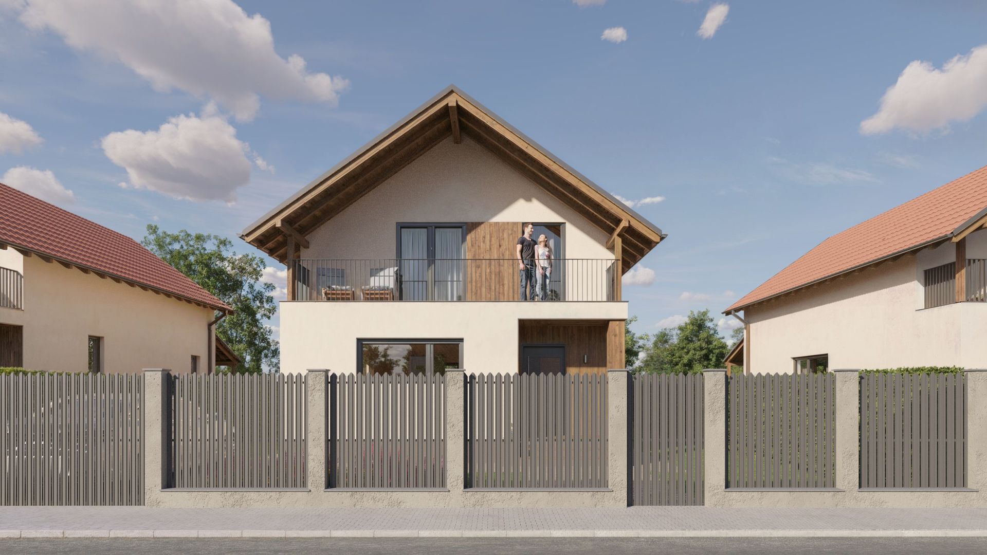 Case individuale în Sânpetru, cu teren 400 mp și toate utilitățile - Poză 3