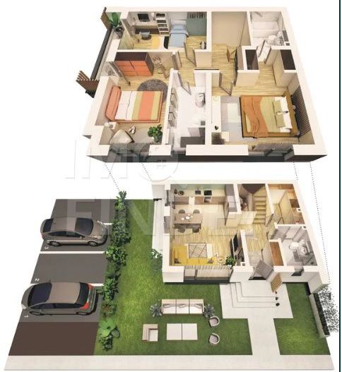 Vanzare duplex Floresti, zona Sub Cetate - Poză 10