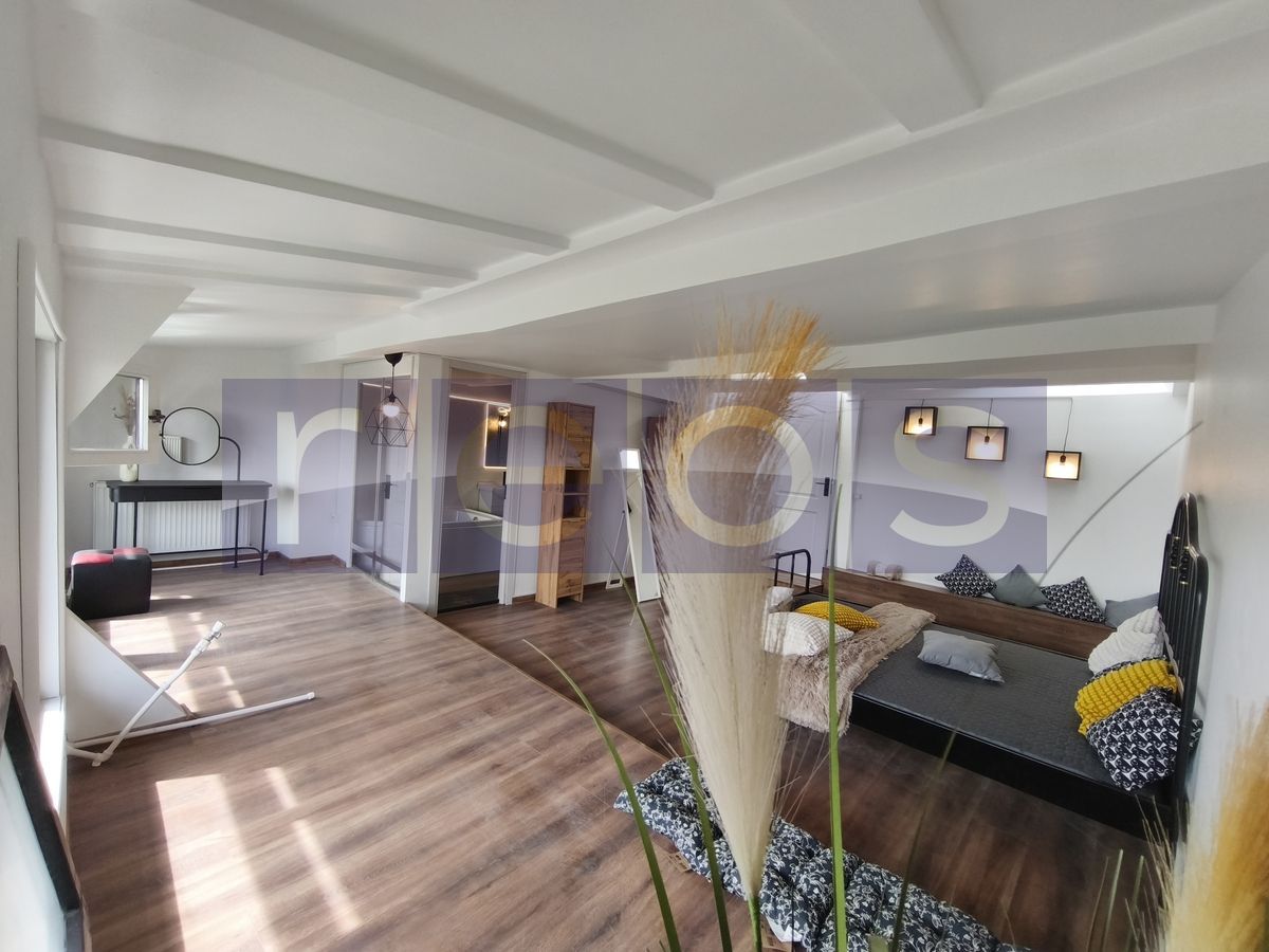 VANZARE 4 CAMERE MANSARDA SPECTACULOASA | VEDERE PANORAMICA PADUREA BANEASA - Poză 4