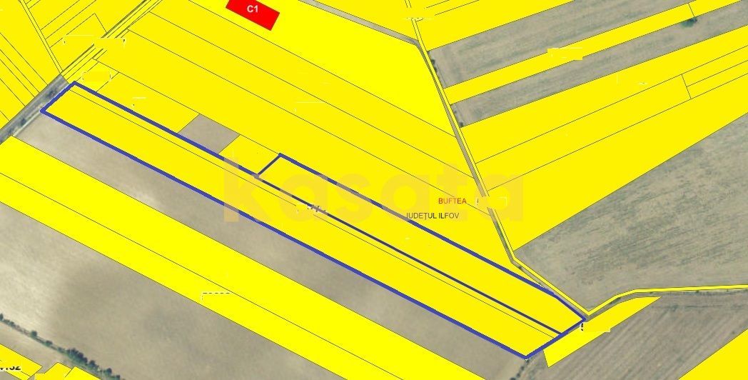 TEREN DE VÂNZARE – STRADA MILANO, BUFTEA, APROAPE DE A0 - Poză 3