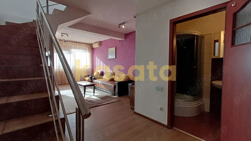 Penthouse duplex 108 mp, mobilat/ utilat, 3 camere, parcare proprie - Poză 2