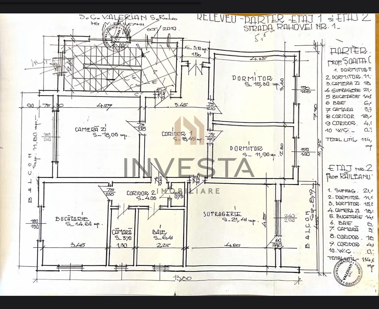Apartament 4 camere 114 mp etajul 2, zona strazii Serpuitoare! - Poză 21