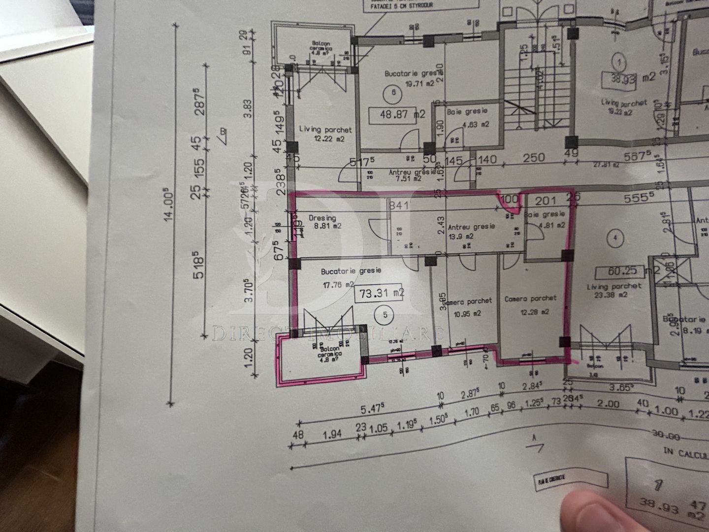 Apartament de vanzare/ Zona Profesor Ioan Rus/Floresti - Poză 18
