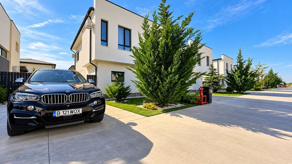 Casă de închiriat Tunari AeroCity, 3 dormitoare, 3 băi, curte 400m - Poză 20