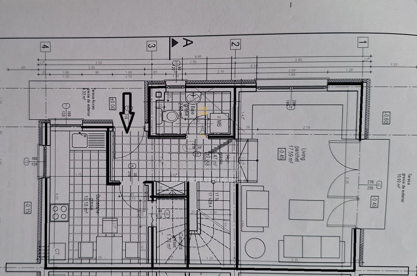 Casa tip duplex, 120 mp utili, teren 380 mp, parcare, finisata, Gilau - Poză 23