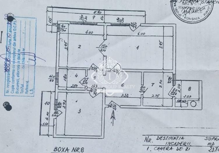 Cotroceni | 3 camere | 100mp | et 3 | centrala proprie | renovat | 1200 euro - Poză 15