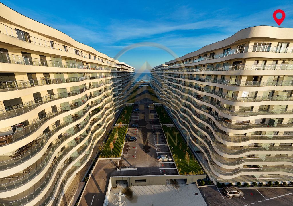 Mamaia - Apartament cu 3 camere, mobilat si utilat, vedere superba. - Poză 23