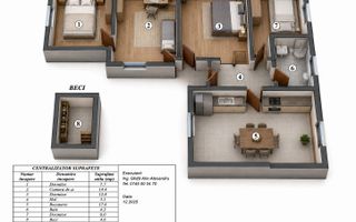 Casă renovată complet | 4 camere + Beci | Comision 0% | Str. Munteniei - Poză 11