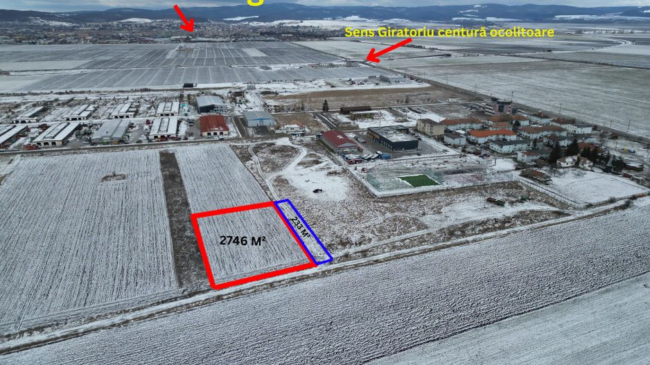 Teren extravilan Sfântu Gheorghe 2.979 m² - Poză 1
