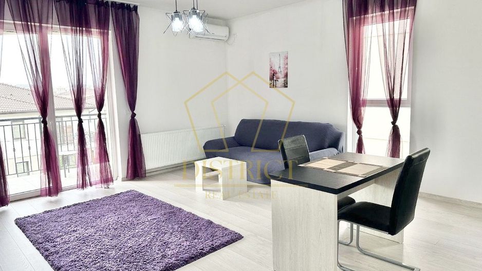 Apartament cu 2 camere mobilat, la etaj intermediar in Giroc la asfalt. - Poză 3