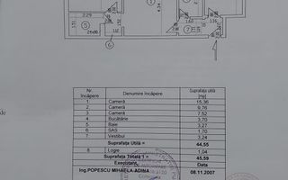 Apartament 3 camere piața Reșița - Schiță 9