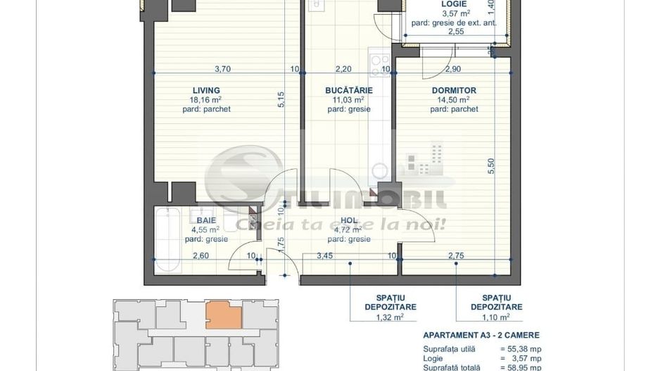 BLOC NOU! APARTAMENTE CAPAT CUG 150 METRI DE STATIA DE TRAMVAI - Poză 8
