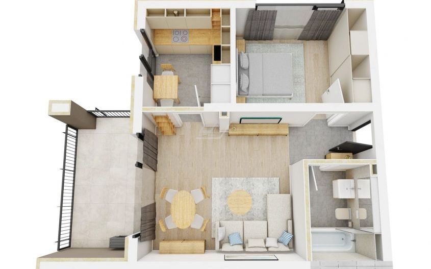 Etaj 2. Lift. Finisaje superioare. Loc de parcare. - Poză 8