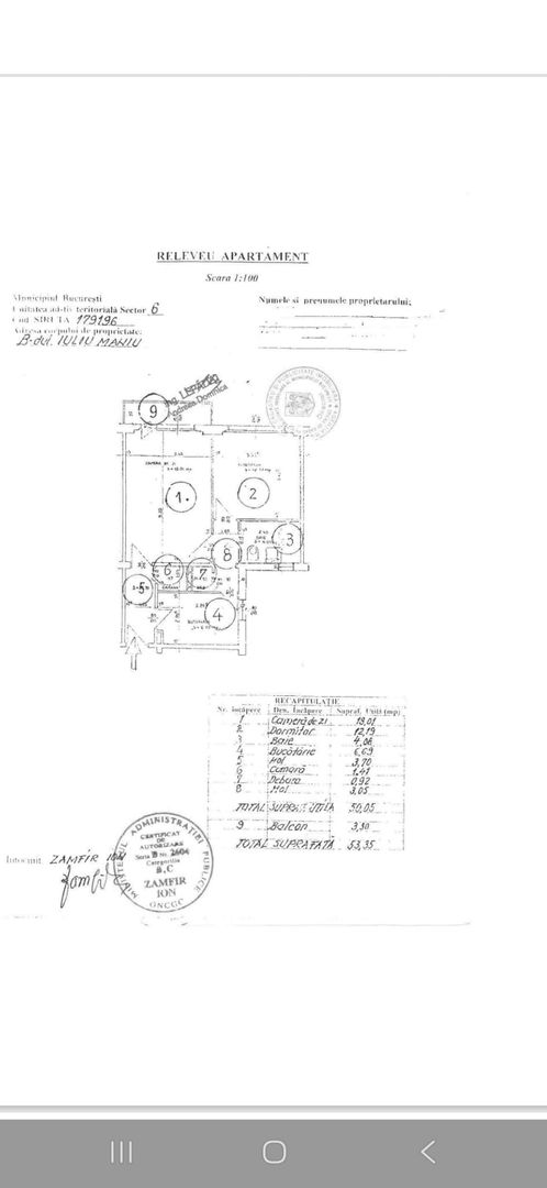 De vanzare Apartament 2 camere Lujerului - Poză 9
